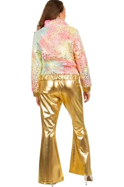 Pluche Jas Pastel Glamour