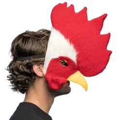 Pluchen masker Haan