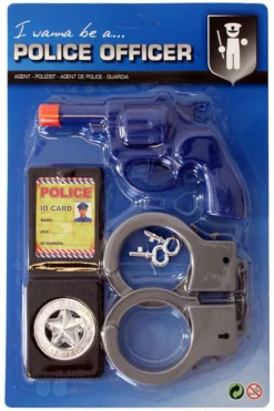Politie set mini 3-delig
