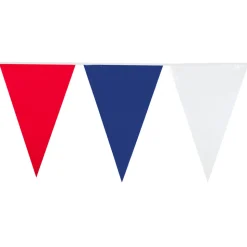 Polyester vlaggenlijn rood wit blauw