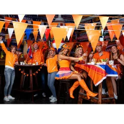 Polyester zwaaivlag Nederland 30x45cm
