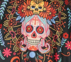 Poncho Day of the Dead
