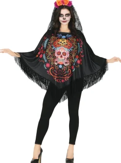 Poncho Day of the Dead