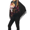 Poncho Day of the Dead