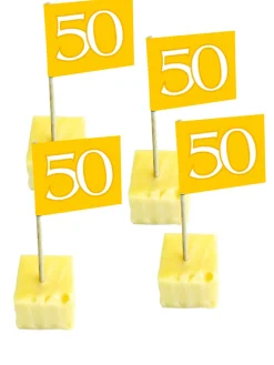 Prikker Vlag: 50 goud/50