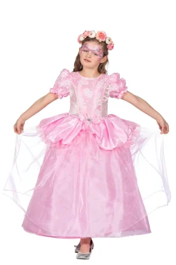 Prinsessenjurk roze kinderen