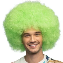 Pruik Afro Sugar Neon