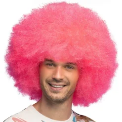 Pruik Afro Sugar Neon