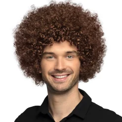 Pruik Afro XL