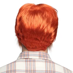 Pruik Dude oranje met baard