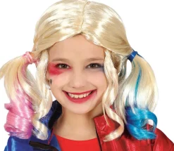 Pruik Harley Quinn kinderen
