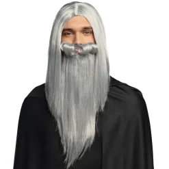 Pruik Magiër met baard