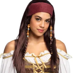 Pruik Piraat Trinity met bandana