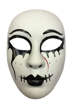 PVC masker pierrot