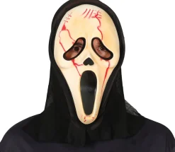 PVC Masker Scream met kap