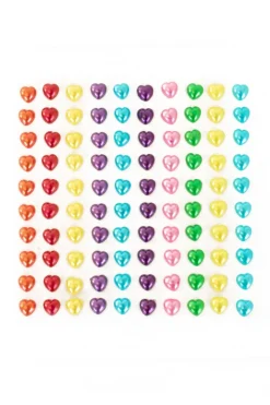PXP Professional Colours Decoratiestickers hartje pearl 100st