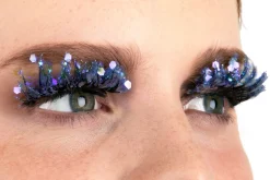 PXP Wimpers Fluoriserend glitter Calypso stijl