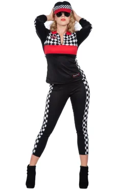 Racing girl kostuum