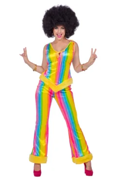 Rainbow girl damespak