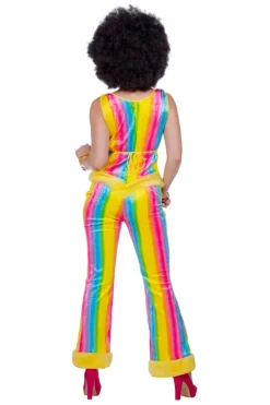 Rainbow girl damespak