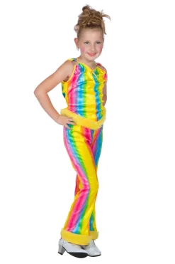 Rainbow girl kinderkostuum