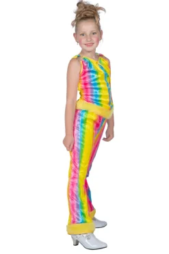 Rainbow girl kinderkostuum