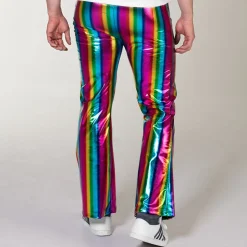 Regenboog broek stretch