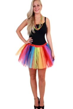 Regenboog tutu voor volwassen