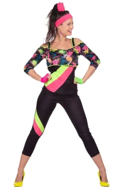 Retro Aerobic 80's outfit