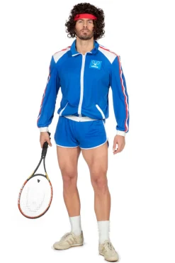 Retro tennis trainingspak voor Heren