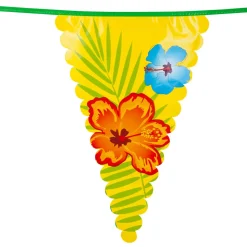 Reuzenvlaggenlijn Hibiscus 6m