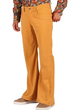 Ribcordbroek 70's voor Heren