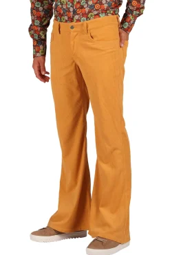 Ribcordbroek 70's voor Heren