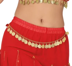 Riem Buikdanseres met gouden munten