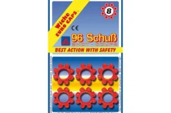 Ringamorces voor een 8 shots pistool 12st