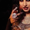 Ring Bloody White Rose