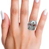 Ring Skull Devil metaal