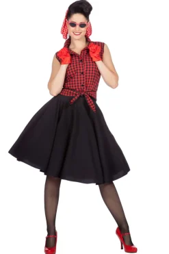 Rockabilly Rizzo - rood/zwart