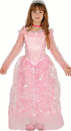 Roze prinses kostuum