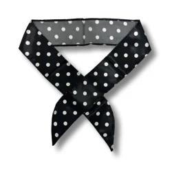 Satijnen sjaal Dots