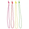 Scheidsrechter fluitjes neon 4st