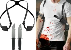 Schouderholster met messen