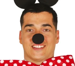 Schuimneus mouse zwart