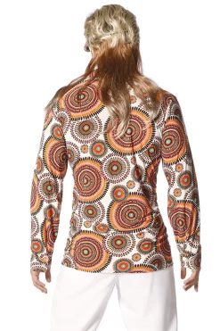 70s circles blouse heren