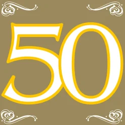 Serveten Jubileum 50 Goud 20st