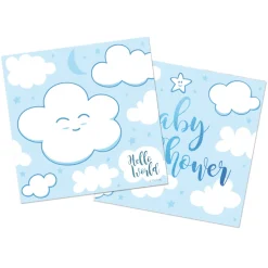Servetten baby shower jongen - meisje