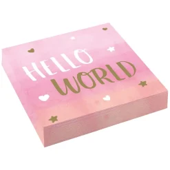 Servetten oh baby boy - girl 33x33cm