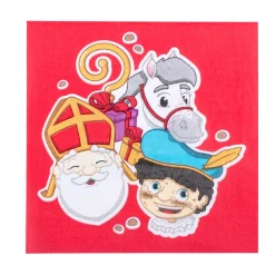 Servetten Sinterklaas 20st