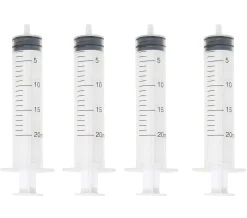 Set van 4 injectie spuitjes