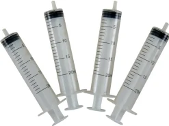 Set van 4 injectie spuitjes